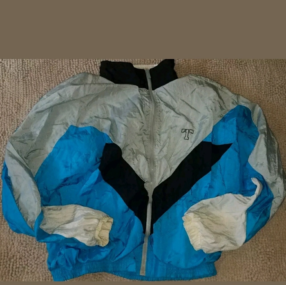 Vtg 90s todd 1 windbreaker size mens 4 XL